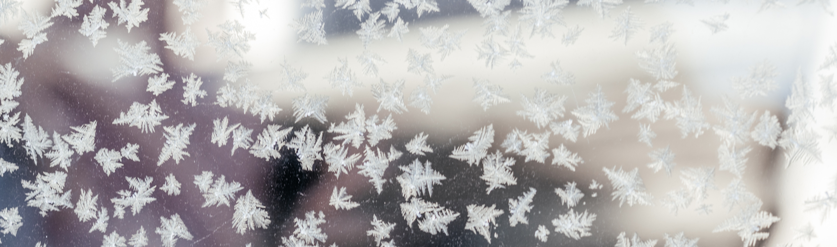 Vereiste Frontscheibe eines Autos, das zum Wintercheck müsste